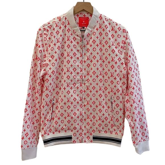 Supreme Other - Faux Louis Vuitton Supreme Collab Geisha Jacket Size M